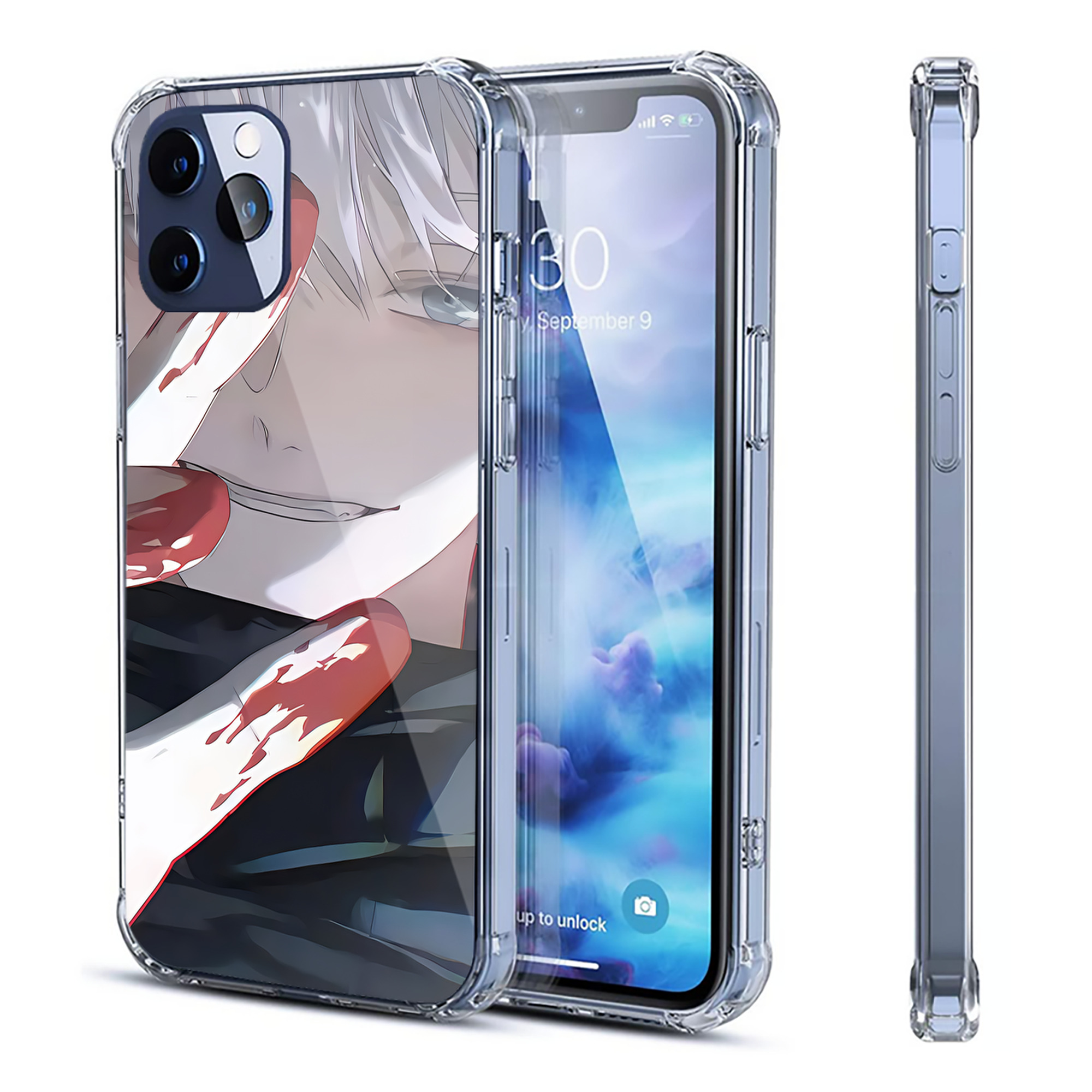 （画像用） SPY×FAMILY间谍家家酒 【iPhone 12シリーズ対応】透明スマホケース（クリアソフトケース）